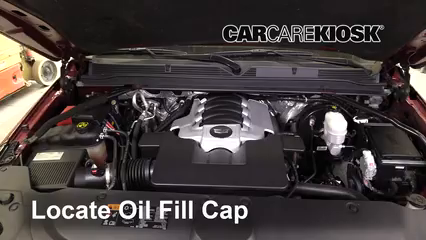 2016 Cadillac Escalade ESV Luxury 6.2L V8 FlexFuel Huile Ajouter de l'huile